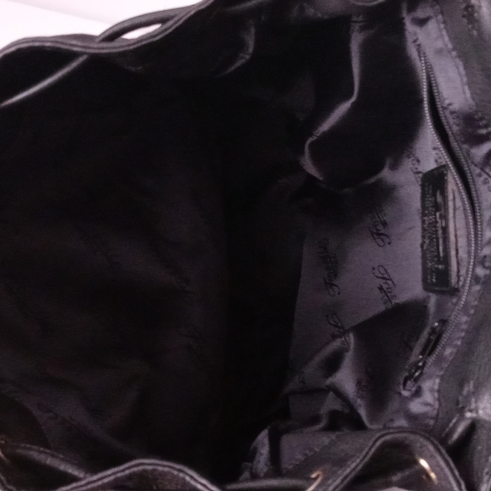 Fossil Black Backpack - image 8